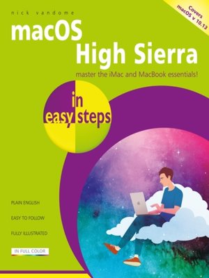 cover image of macOS High Sierra in easy steps